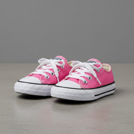 Tenis Converse OX Rosa 7J238C Bebe