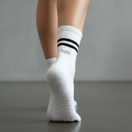 Calcetas NØR Yoga Sox Blanco