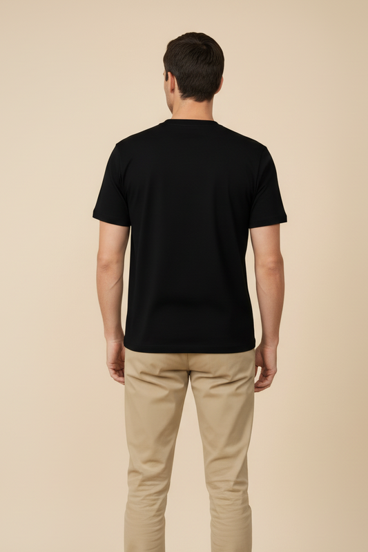 Playera NØR Waffle Negro
