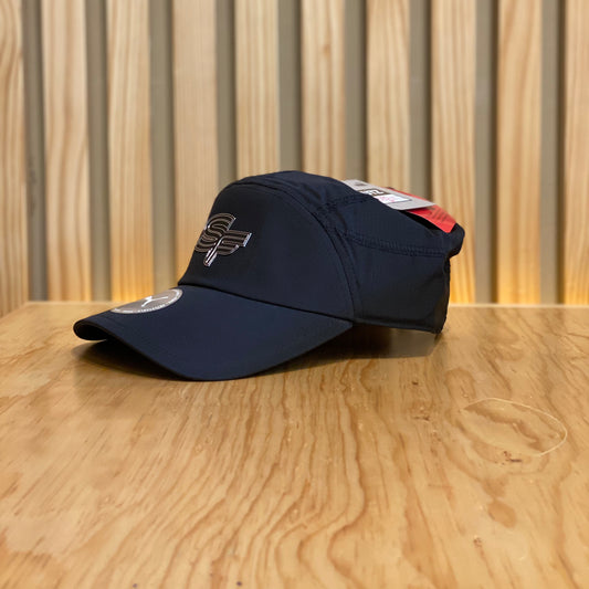 Gorra Puma Ferrari Sptwr Rct Cap 024769 01 Negro Silver Ajustable