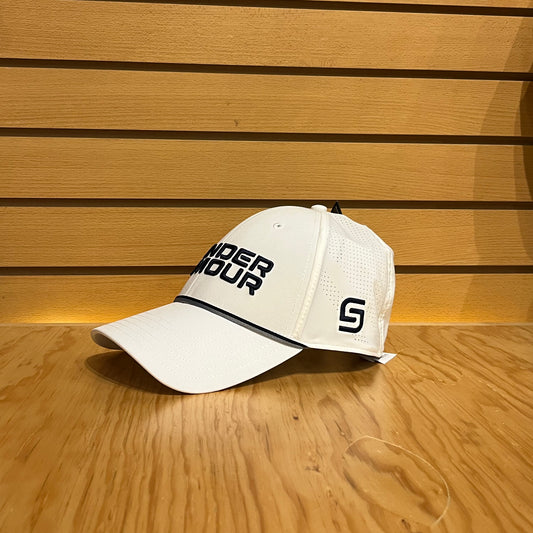 Gorra Under Armour Golf 1389912 Blanco Navy Ajustable