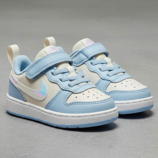 Tenis Nike Court Borough Low Recraft BTV IH4051001 Blanco Azul Cielo