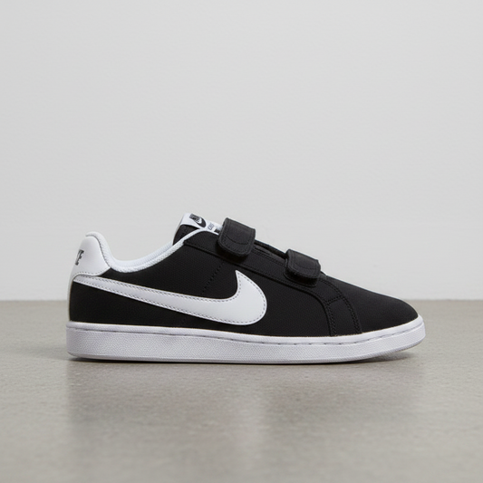 Tenis Nike court royale (psv) 833536 002 Negro Blanco Junior