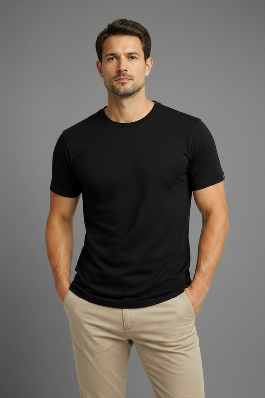 Playera Rutz Básica Negro