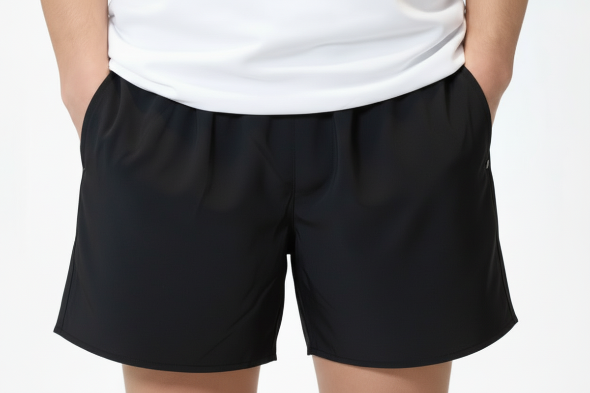 Short Rutz Deportivo X Licra Negro