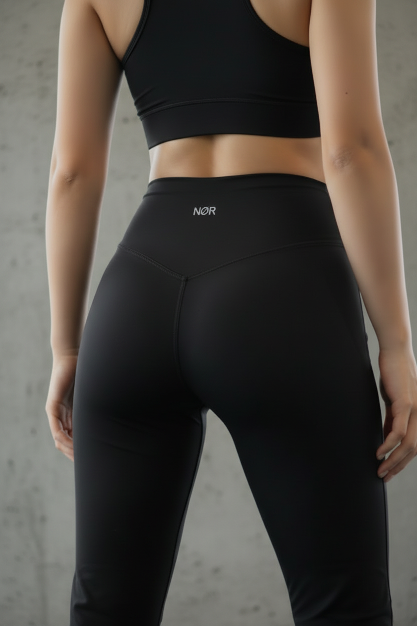 Leggings Flare NØR Unitalla Negro