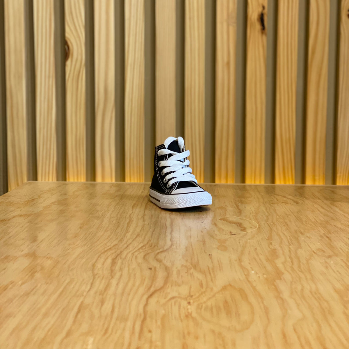 Tenis Converse HI Negro 7J231C Bebe
