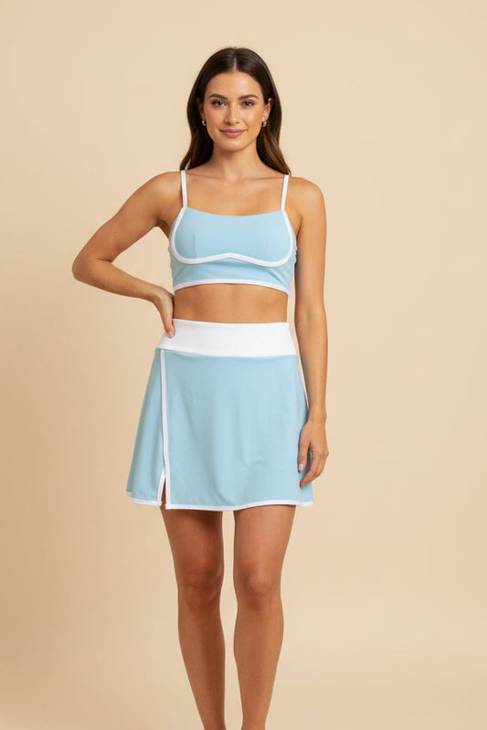 Conjunto NØR Velvet Cielo Unitalla