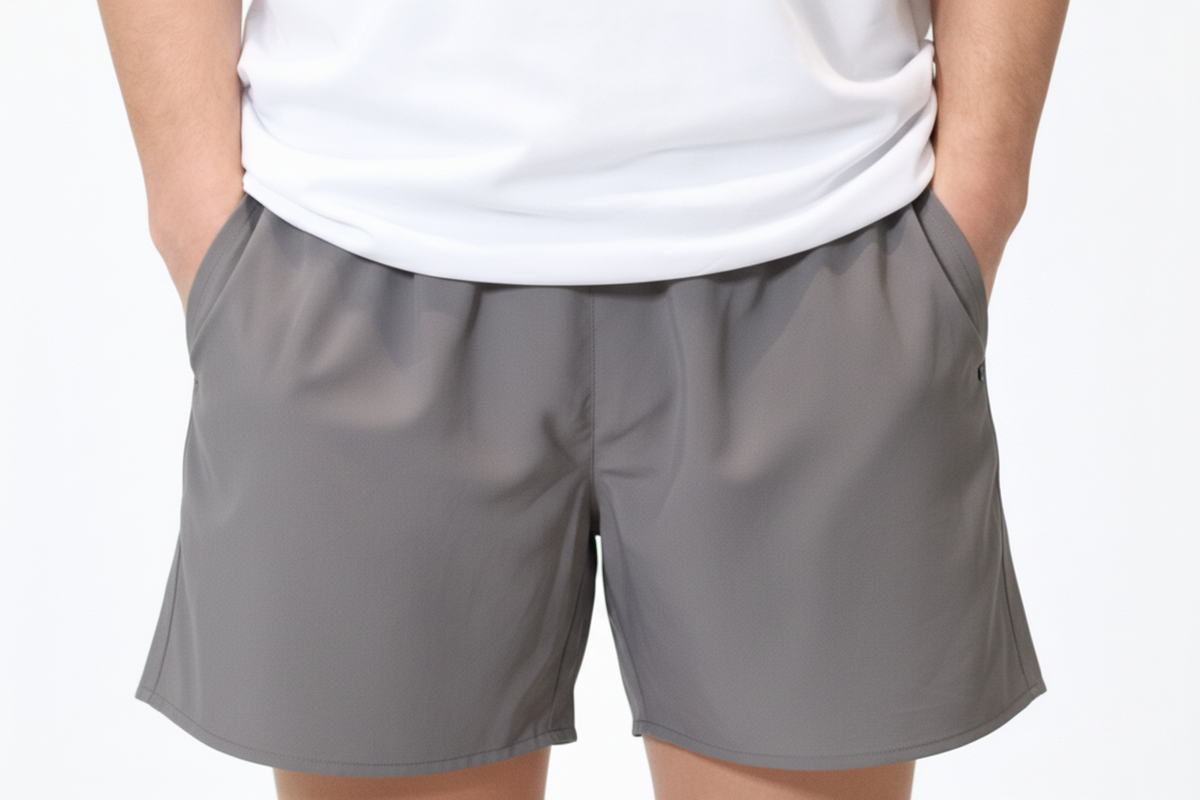 Short Rutz Deportivo X Licra Gris