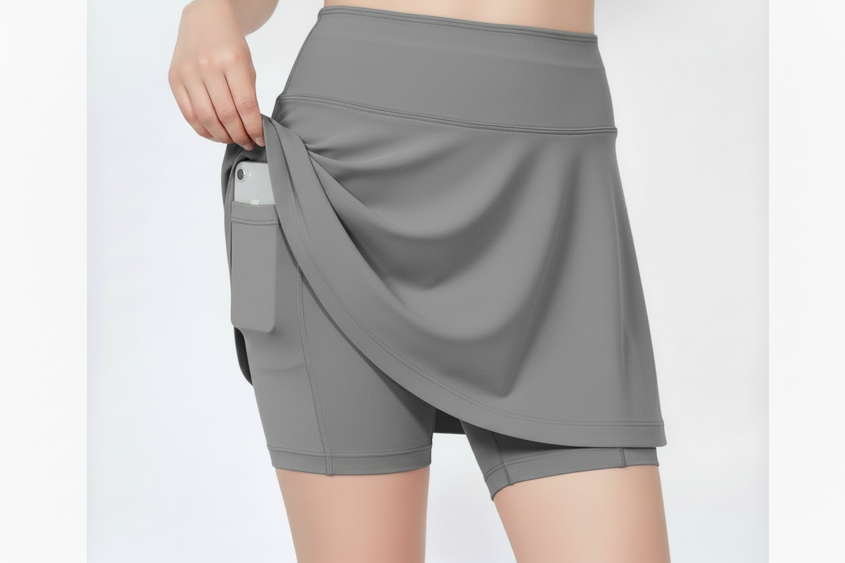 Falda NØR Circular Oxford