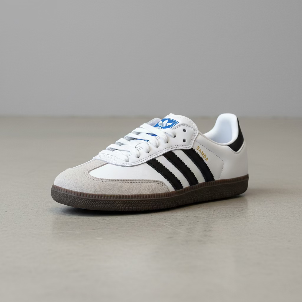 Tenis Adidas Samba Adv GZ8477 Blanco Negro