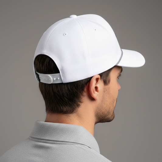 Gorra Black Clover Golfaholic Blanco Ajustable