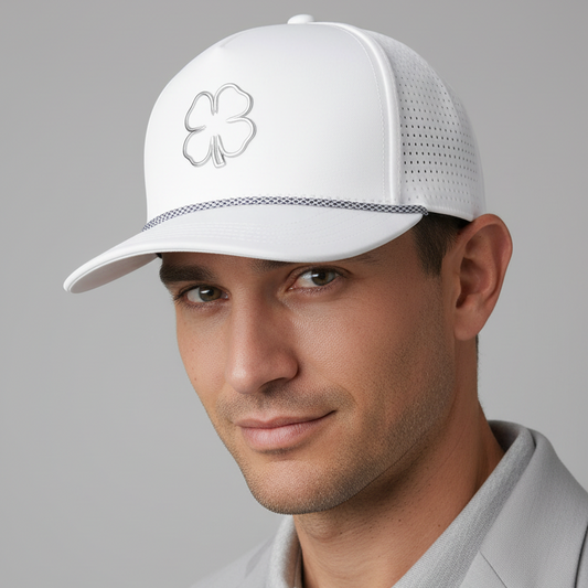 Gorra Black Clover Harlow pro 1 Blanca Ajustable