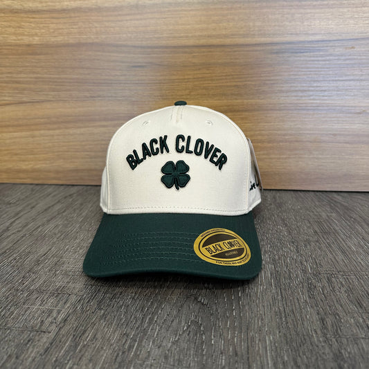 Gorra Black Clover Timeless 3 Beige Verde Ajustable