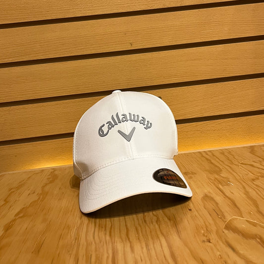 Gorra Callaway Golf Blanco Gris 5223033 Ajustable