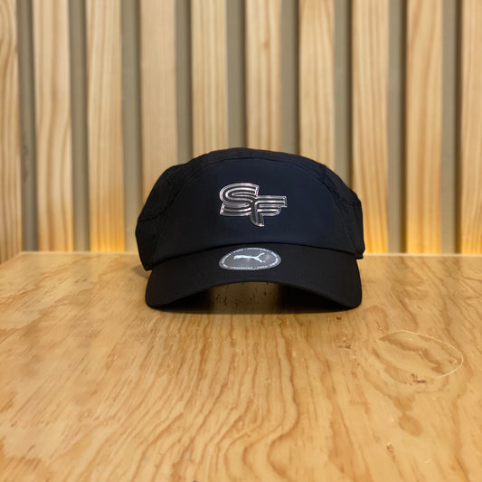 Gorra Puma Ferrari Sptwr Rct Cap 024769 01 Negro Silver Ajustable