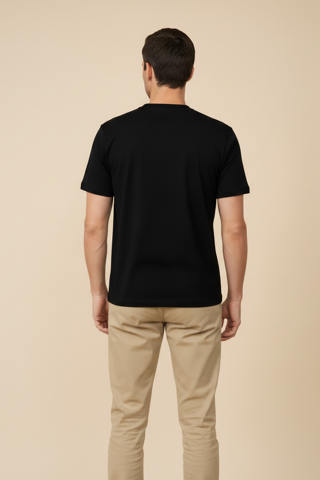 Playera NØR Waffle Negro