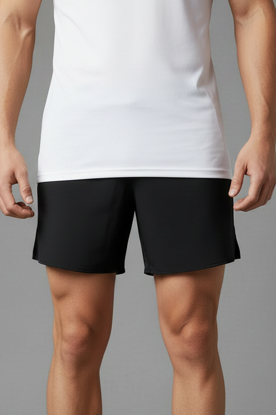 Short Rutz Deportivo X Licra Negro