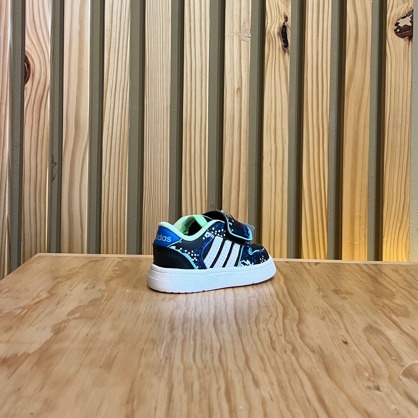 Tenis Adidas Break Start CF I JQ5303 Bebe Negro Verde