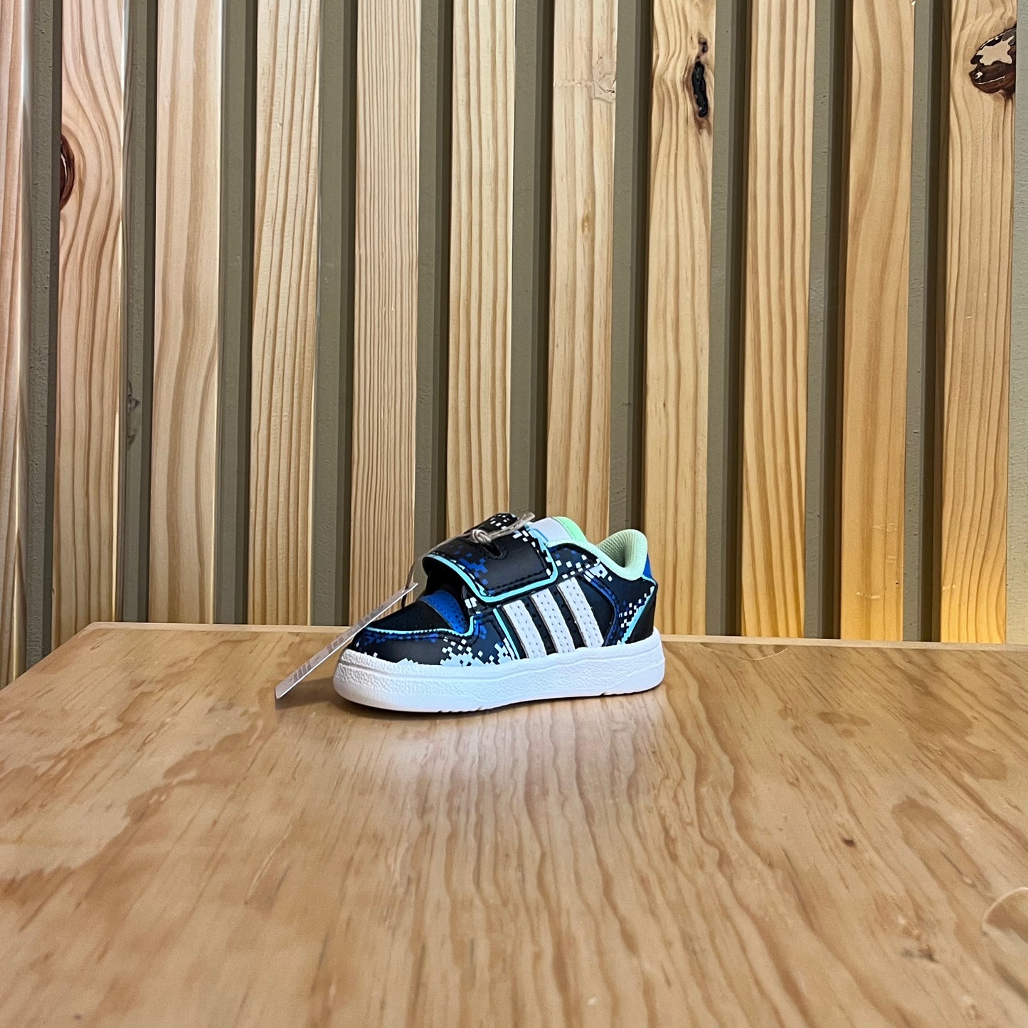 Tenis Adidas Break Start CF I JQ5303 Bebe Negro Verde