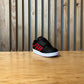 Tenis Adidas Hoops Negro Rojo JI0911 Bebe