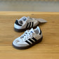 Tenis Adidas Samba OG EL I Clásico Blanco Negro IE3679 Bebe KIDS
