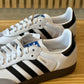Tenis Adidas Samba OG C Clasico Blanco Negro IE3677 Junior
