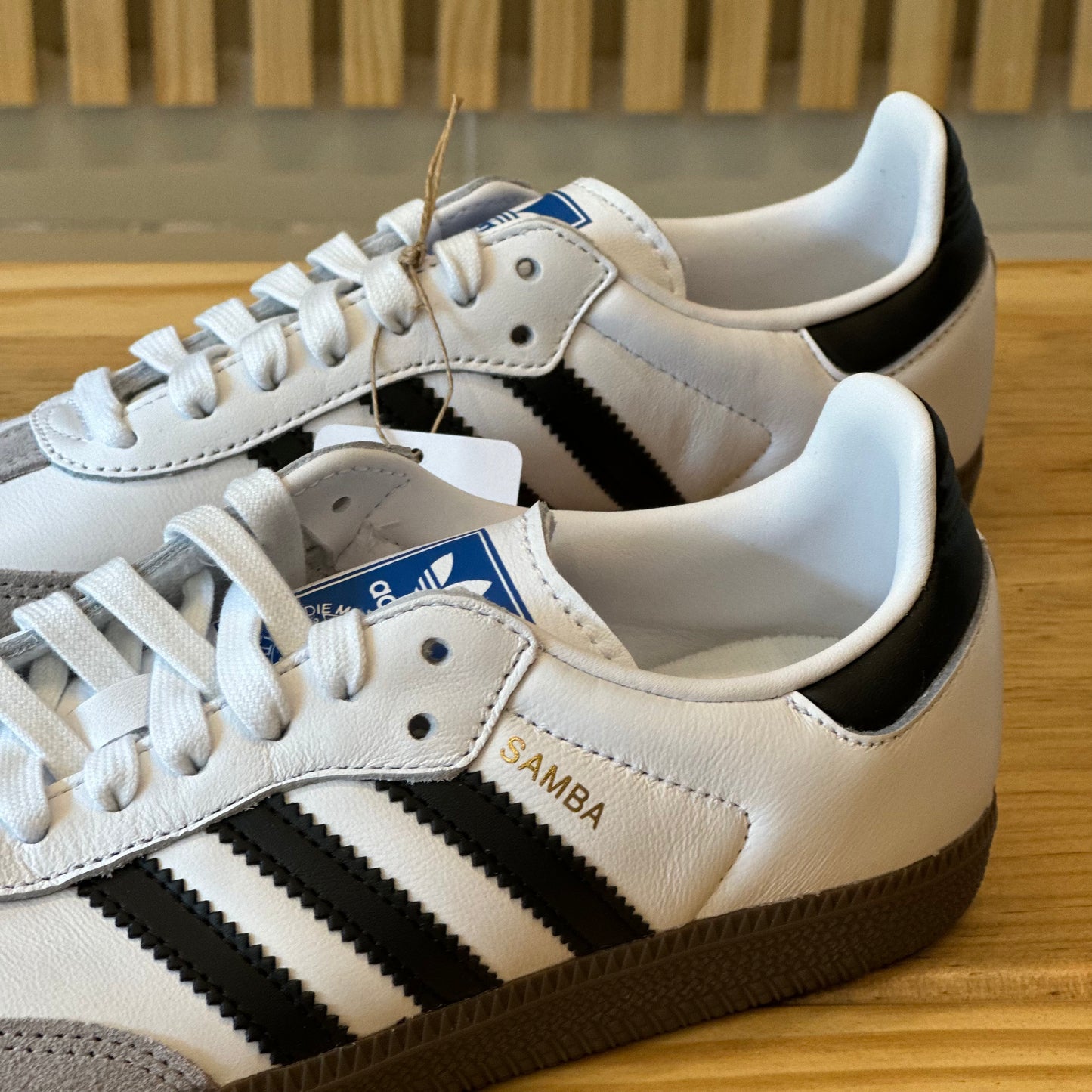 Tenis Adidas Samba OG C Clasico Blanco Negro IE3677 Junior