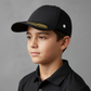 Gorra Black Clover Youth Cmc white label Negro Ajustable Juvenil