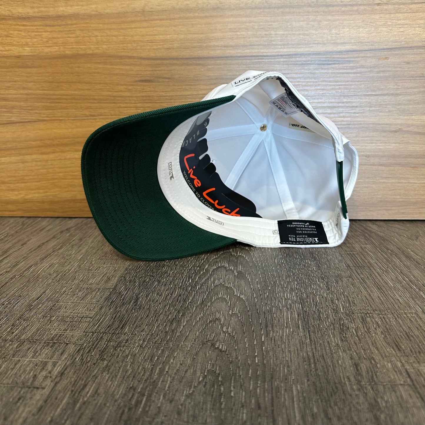 Gorra Black Clover Scope 3 Blanco Verde Ajustable