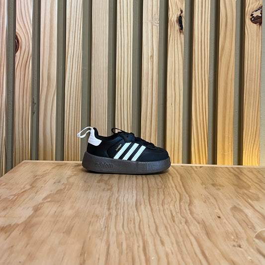 Tenis Adidas Adifoam Samba 360 I Negro Blanco Jh5201 Bebe KIDS