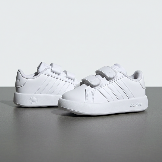 Tenis Adidas Grand Court 2.0 cf ID5273 Blanco Bebe