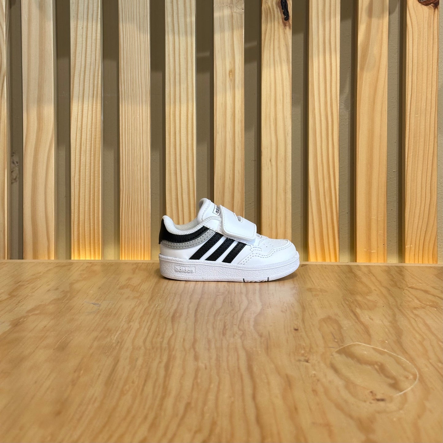 Tenis Adidas Hoops 4.00 cf i Ji3486 Blanco Negro Bebe