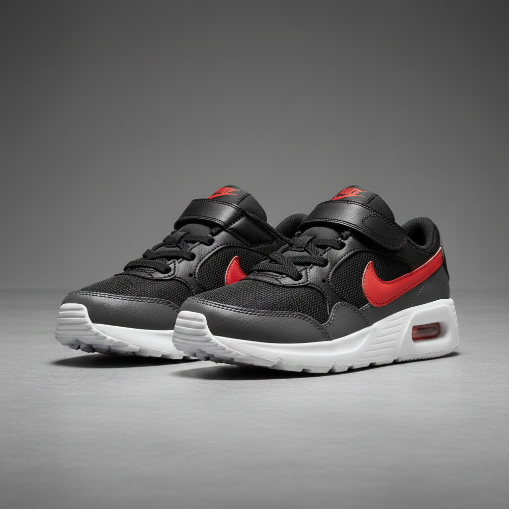 Tenis Nike Air Max sc (tdv) CZ5361 017 Negro Naranja Bebe