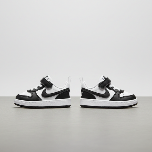 Tenis Nike Court Borough Low Recraft (TD) DV5458131 Blanco Negro Bebe