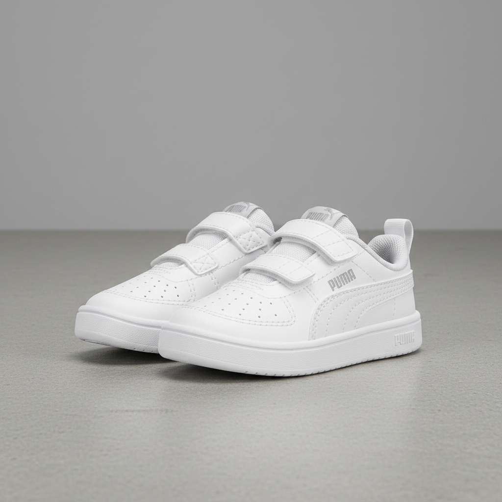 Tenis Puma Rickie AC INF 38431401 Blanco Bebe